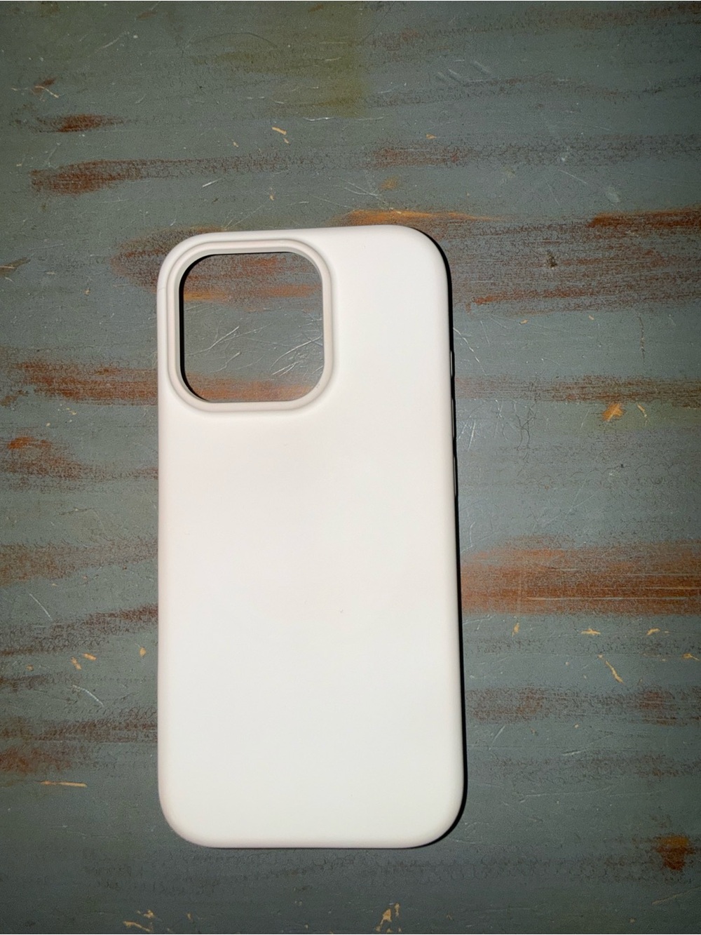 White Silicone MagSafe Phone Case